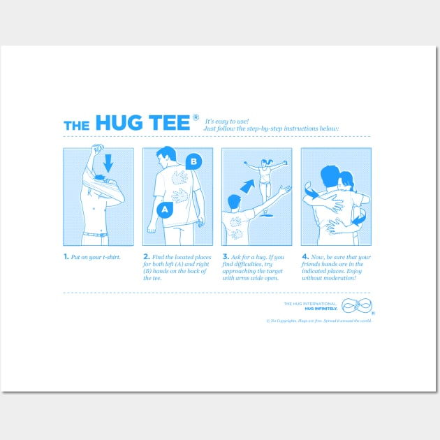 The Hug Tee Wall Art by vo_maria